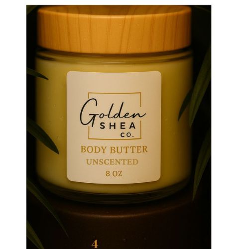 Unscented Shea Butter 8 oz
